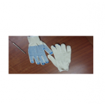 Samarth PVC Dotted Hand Gloves, Color Blue