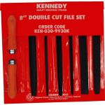 Kennedy KEN0309930K Engineers Double Cut File Set