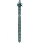 Fischer Resin Anchor R with Threaded Rod RG M, Drill Hole Dia 25mm, Anchor Length 170mm, Material Zinc Plated Steel, Part Number F002.J50.274