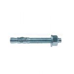 Fischer Wedge Anchor, Series FWA, Length 105mm, Drill Hole Dia 16mm, Material Zinc Plated Steel, Part Number F002.J45.649