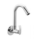 Kerro CU-07 Sink Cock Faucet, Model Cute, Material Brass, Color Silver, Finish Chrome