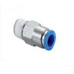 JELPC Pneumatic SPC Stop Male Connector, Size 6 x 1/8inch