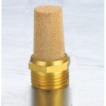 JELPC Pneumatic Brass Silencer, Size M-5inch