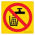 Safety Sign Store CW612-210AL-01 Do Not Drink-Graphic Sign Board