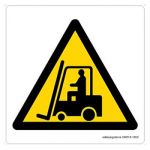 Safety Sign Store CW615-105AL-01 Fork Lift Trucks-Graphic Sign Board