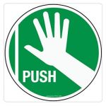 Safety Sign Store FS302-148PC-01 Push Sign Board
