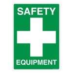 Safety Sign Store FS407-A4AL-01 Safety Equipment Sign Board