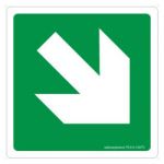 Safety Sign Store FE316-105PC-01 Arrow-Graphic Sign Board