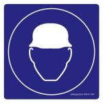 Safety Sign Store FS616-210AL-01 Hard Hat-Graphic Sign Board