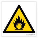 Safety Sign Store FE568-105PC-01 Flammable - Graphic Sign Board