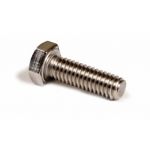 BMF Hex Bolt, Length 2.1/2inch, Diameter 3/16inch, Material Stainless Steel