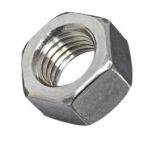 BMF Hex Nut, Length 3/16inch, Material Stainless Steel