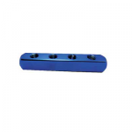 Techno Manifold, Size 1/4inch, Color Blue, No. of Ways 4, Thread Size 1/4inch