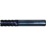 Swiss Tech SWT1657203A M/Flute Hi-Helix End Mill Q-Coat, Diameter 3.00mm, Flute Length 8.0mm, Overall Length 57.0mm