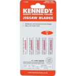 Kennedy KEN2401240K Jigsaw Blade Set, Aluminium Cutting Capacity 10.0mm