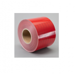 3M KE-EGPR Reflective Sheeting, Size 2inch x 150ft, Color Red
