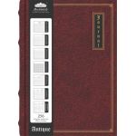 Matrikas ANTIQUE-JRNL-STD-MAROON Antique Journal, Size 172 x 240mm, Maroon Color, Ruled