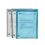 Solo CH 201 Document File Bag, Size A4, Transparent White Color