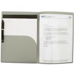 Solo CC 101 Conference Companion (with Pen & Pad), Size A4, Grey Color