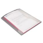 Solo CC 108 Secure Folder (with Twin Pocket), Size A4, Translucent White Color
