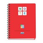 Solo NB 578 Note Book (140 Pages), Size B5, Red Color