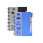 Solo NB 555 Note Book (300 Pages, Dividers), Size B5, Blue Color
