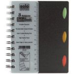 Solo NA 633 Note Book (240 Pages), Size A6, Black Color