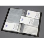 Solo BC 801 Business Cards Holder - 120 Cards, Grey Color
