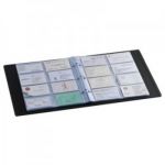Solo BC 805 Business Cards Holder - 1x240 cards (In a case), Black Color
