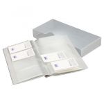 Solo BC 805 Business Cards Holder - 1x240 cards (In a case), Grey Color
