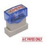Trodat 222 A/c Payee Only Stamp, Size 38 x 14mm