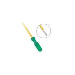 Venus 0354 Electrician Pattern Insulated Screw Drive, Blade Size 3.5 x 100mm, Handle Color Green