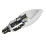 Hublit HUB-CB-N-3 LED Candle Bulb-Normal, Color Warm White