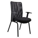 Wipro Mint Visitor Chair, Type Visitor, Upholstery Plano Fabric
