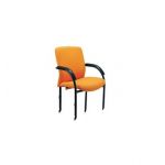 Wipro Smart (4 Legged) Visitor Chair, Type Visitor, Upholstery Plano Fabric