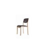 Wipro Wudmate Visitor Chair, Type Visitor, Understructure Wooden 4 Legged in Beech Colour, Upholstery Texo Fabric
