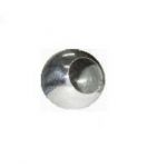 Parmar PSH-108 One Side Hole Hollow Ball, Size 1.5 x 0.75inch, Material SS-202