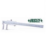 Insize 1202-150 Vernier Caliper with Round Depth Bar, Range 0-150mm, Reading 0.05mm