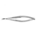 Roboz RS-5631 McPherson-Vannas Micro Dissecting Spring Scissors, Legth 4inch