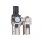 SPAC Pneumatic AC3010-03 Filter Regulator Lubricator, Size 3/8inch, Operating Pressure 0.5 - 10kgf/sq cm, Pressure Gauge Port 1/4inch