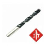 Indian Tool Parallel Shank Twist Drill, Size 3.57mm, Series Long