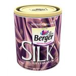 Berger B85 Silk Luxury Emulsion, Capacity 0.9l, Color Yellow