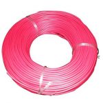 KEI Flame Retardant Cable, Nominal Area 0.75sq mm, Current 9A, Color Red
