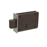 Harrison 0176 Godown Lock, Size 115 x 100 x 35mm, No. of Keys 2K, Lever/Pin 3L, Material Iron
