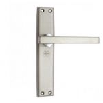 Harrison 14601 Economy Door Handle Set with Computer Key, Design Arco, Lock Type CY, Finish S/C, Size 175mm, No. of Keys 3, Lever/Pin 5P, Material Stainless Steel, Computer Key Length 250mm