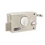 Harrison 0576 Shield Twin Bolt, Lock Type CK, Finish Stainless Steel, Size 80 x 120mm, No. of Keys 3, Lever/Pin 5P