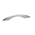 Harrison 0718 Exclusive Cabinet Handle, Design Lily, Finish SN/CP, Size 10inch, Material White Metal