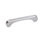 Harrison 0726 Exclusive Cabinet Handle, Design Jasmine, Finish SN/CP, Size 10inch, Material White Metal