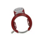 Harrison 0515 Cycle Frame Lock, Size D/A, No. of Keys 2K, Lever/Pin 5L, Model JANTA CYCLE LOCK RED