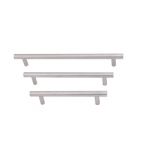 Harrison 0748 Cabinet Handle Set, Design H-Type, Finish Matt, Size 6inch, Material Stainless Steel